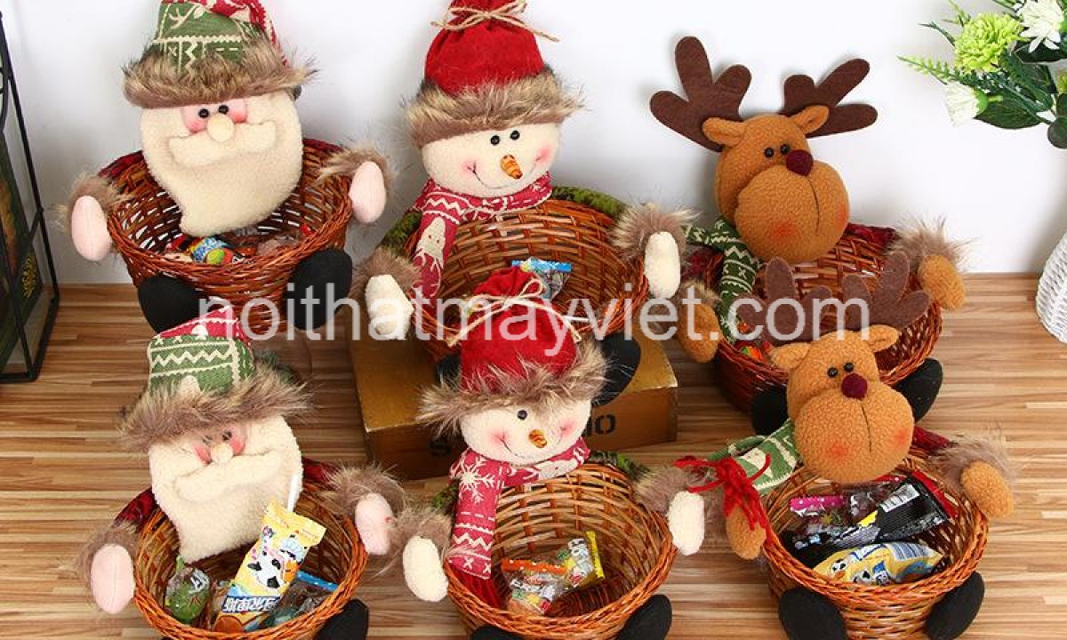 Trang Trí Noel Mây Tre TTNE001